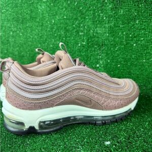 Nike Air Max 97 Taupe Rose Gold Sneakers – Size 6.5